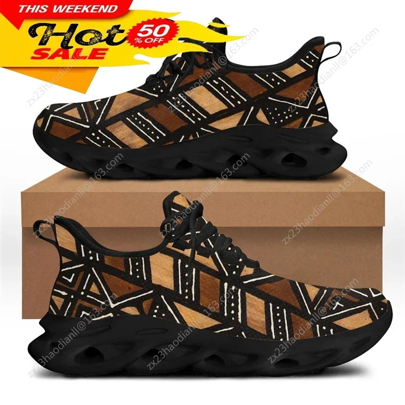 New Ethnic Fashion - Męskie sneakersy z afrykańskim etnicznym wzorem