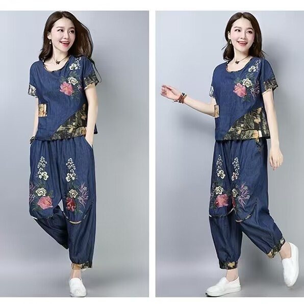 Damski komplet w stylu etniczn – New Ethnic Fashion recenzja i cena